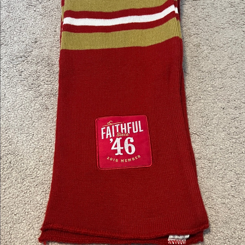San Francisco 49ers scarf - Picture 5 of 5